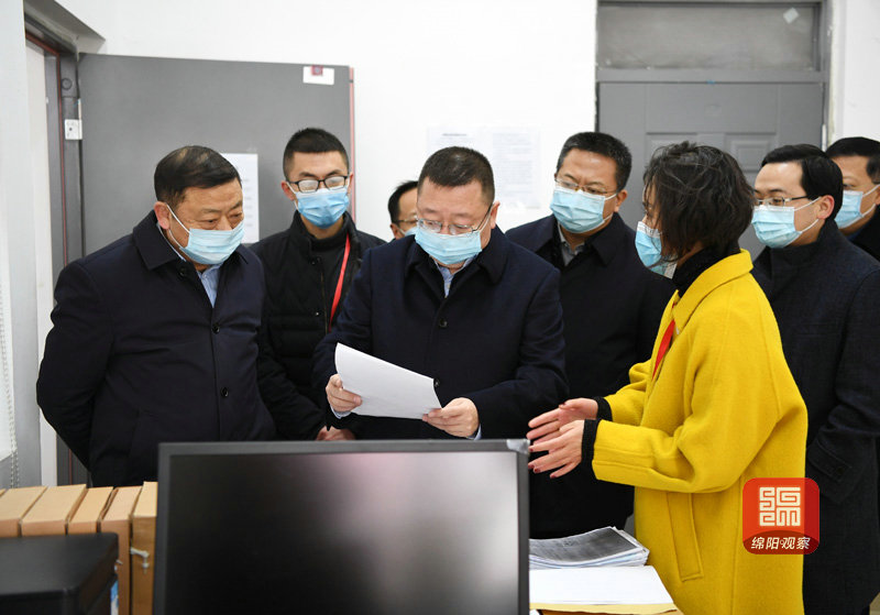 2021年1月7日，元方調(diào)研新冠肺炎疫情防控工作2  張莉 攝.jpg