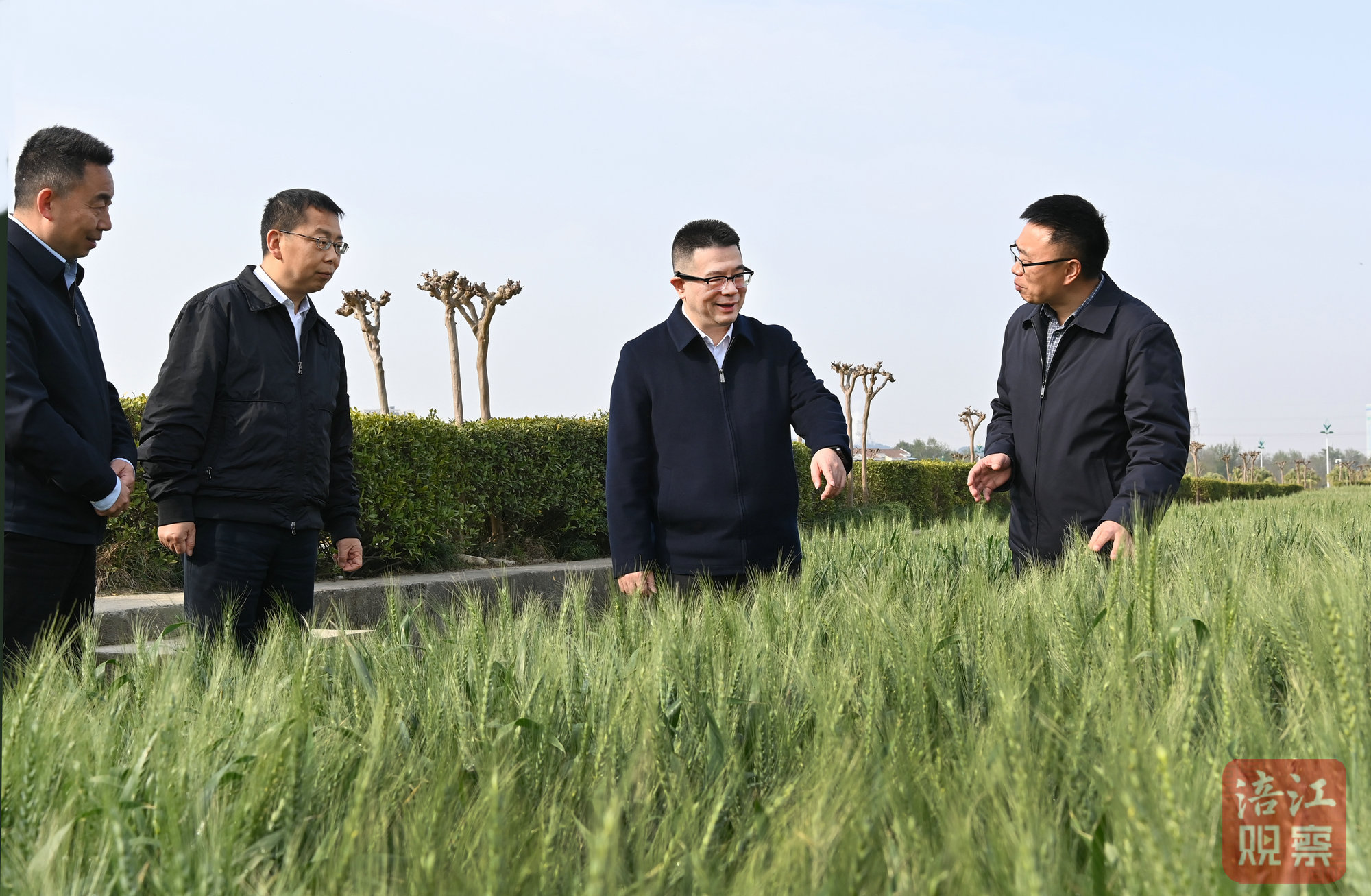 2025年4月3日，李云在農(nóng)科院調(diào)研農(nóng)業(yè)農(nóng)村工作2   張莉 攝.jpg